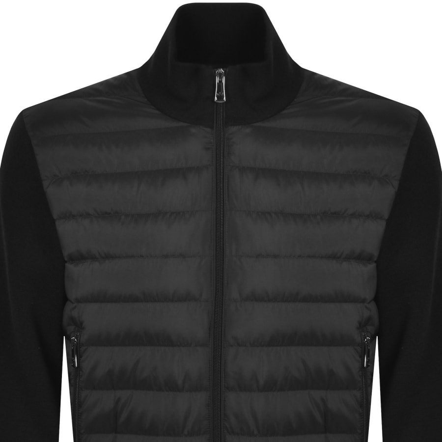 Image number 3 for Paul And Shark Tech Wool Hybrid Jacket Black