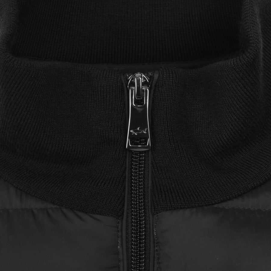 Image number 5 for Paul And Shark Tech Wool Hybrid Jacket Black