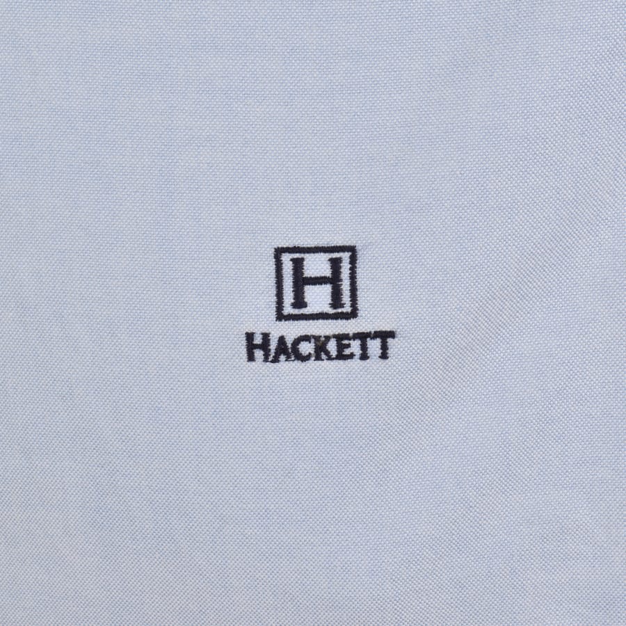 Image number 3 for Hackett Heritage Oxford Shirt Blue