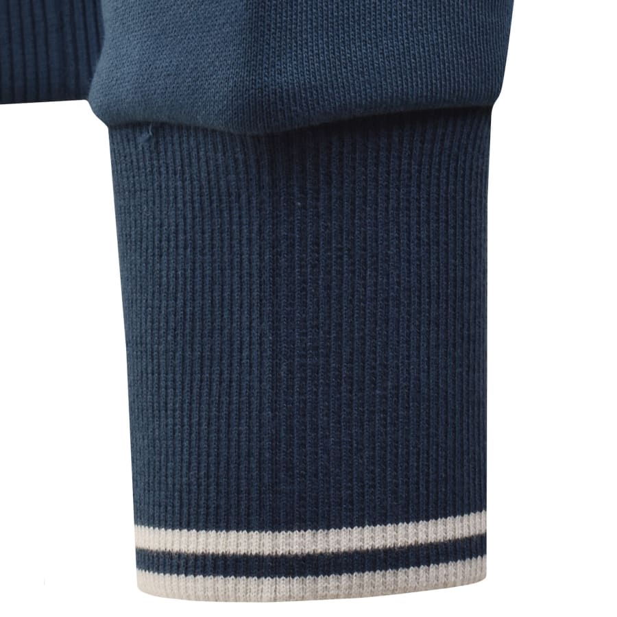 Image number 4 for Fred Perry Crew Neck Sweatshirt Midnight Blue