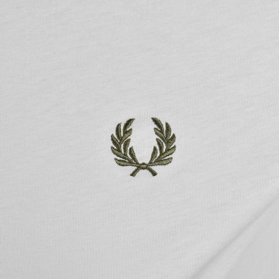 Image number 3 for Fred Perry Ringer T Shirt Slate Grey
