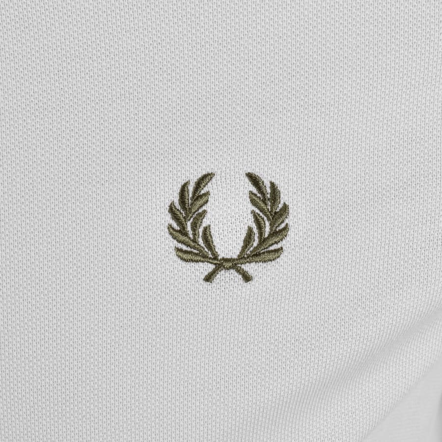 Image number 3 for Fred Perry Twin Tipped Cuff T Shirt Slate Grey