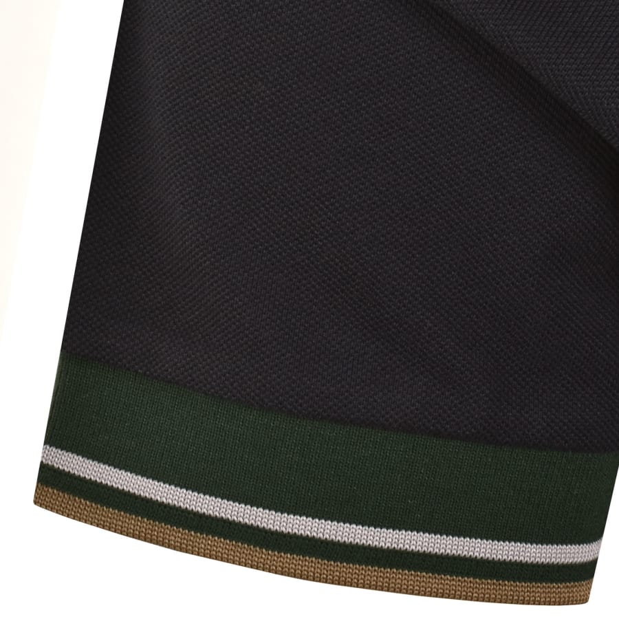 Image number 4 for Fred Perry Twin Tipped Cuff T Shirt Navy
