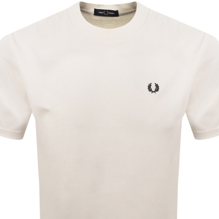 Image number 3 for Fred Perry Digital Print T Shirt Snow White