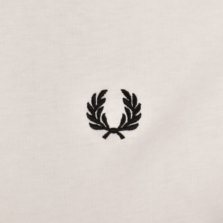 Image number 4 for Fred Perry Digital Print T Shirt Snow White