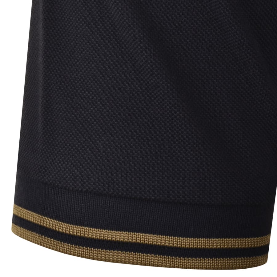 Image number 5 for Fred Perry Twin Tipped Polo T Shirt Navy