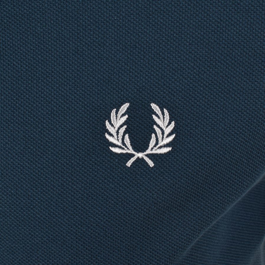 Image number 3 for Fred Perry Twin Tipped Polo T Shirt Mod Blue