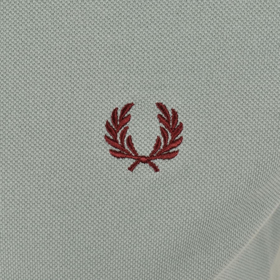 Image number 3 for Fred Perry Twin Tipped Polo T Shirt Blue