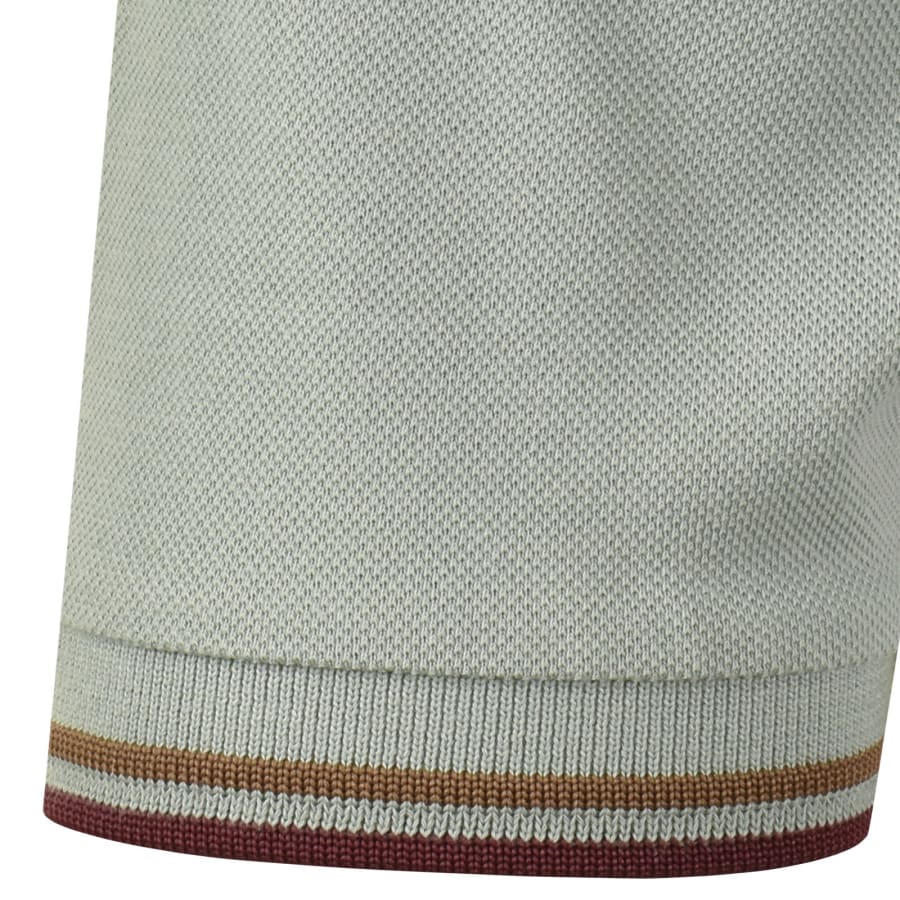 Image number 5 for Fred Perry Twin Tipped Polo T Shirt Blue