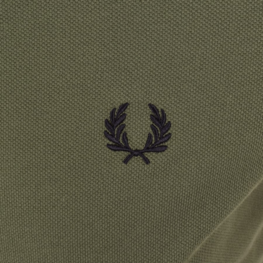 Image number 3 for Fred Perry Twin Tipped Polo T Shirt Green