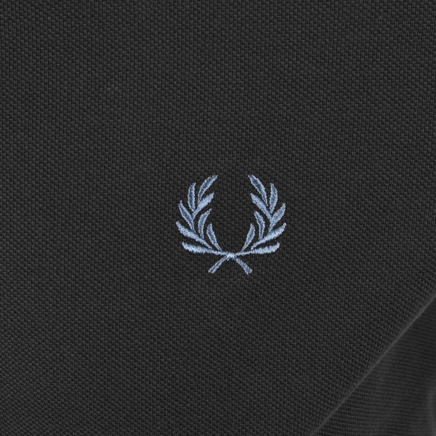 Image number 3 for Fred Perry Twin Tipped Polo T Shirt Grey