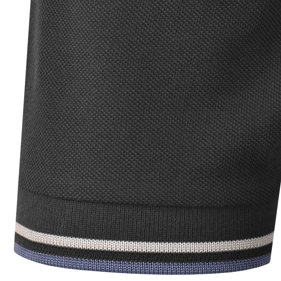 Image number 5 for Fred Perry Twin Tipped Polo T Shirt Grey