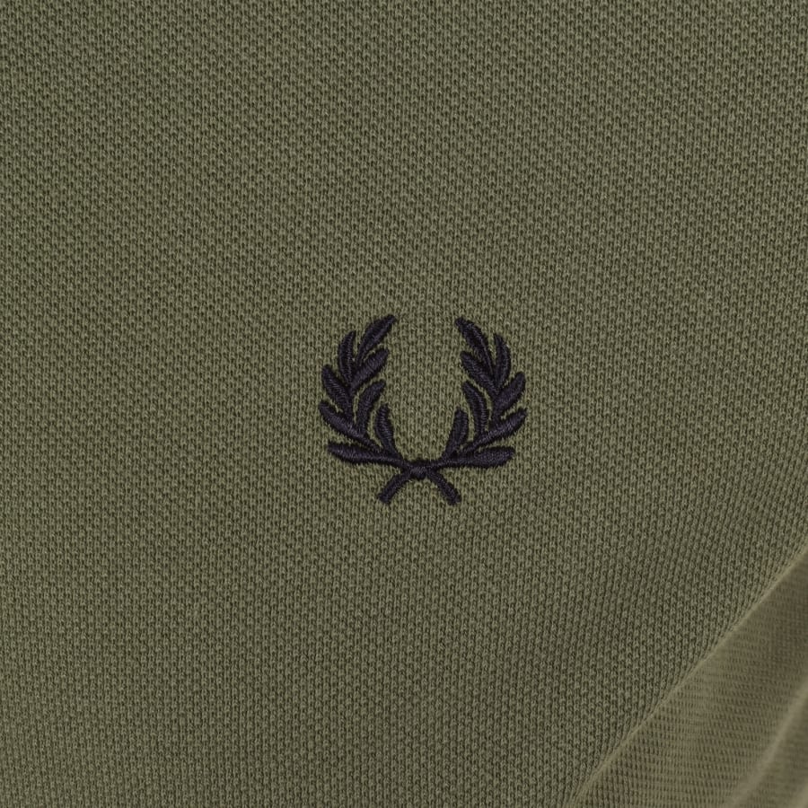 Image number 3 for Fred Perry Twin Tipped Polo T Shirt Green