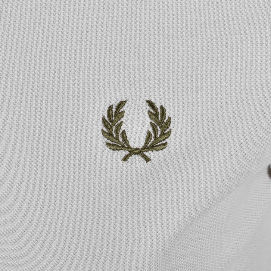 Image number 3 for Fred Perry Twin Tipped Polo T Shirt Grey