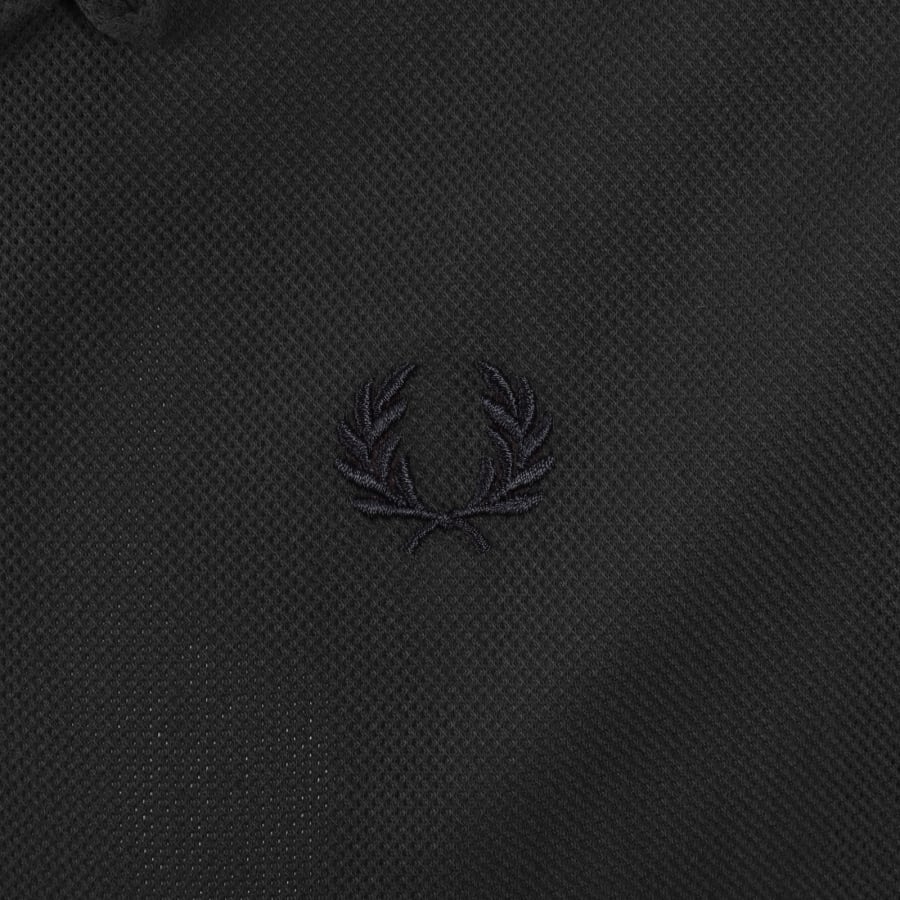 Image number 3 for Fred Perry Revere Coller Shirt Anchor Grey