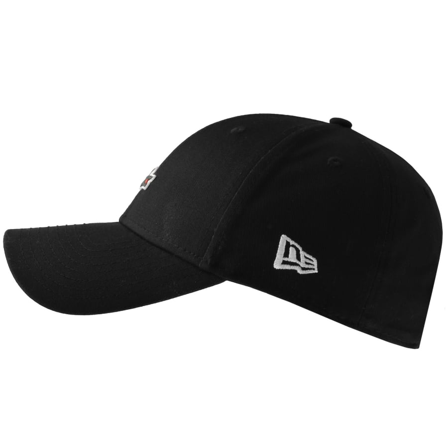 Image number 2 for Lacoste X New Era Baseball Cap Black