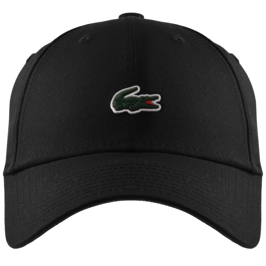Image number 1 for Lacoste X New Era Baseball Cap Black