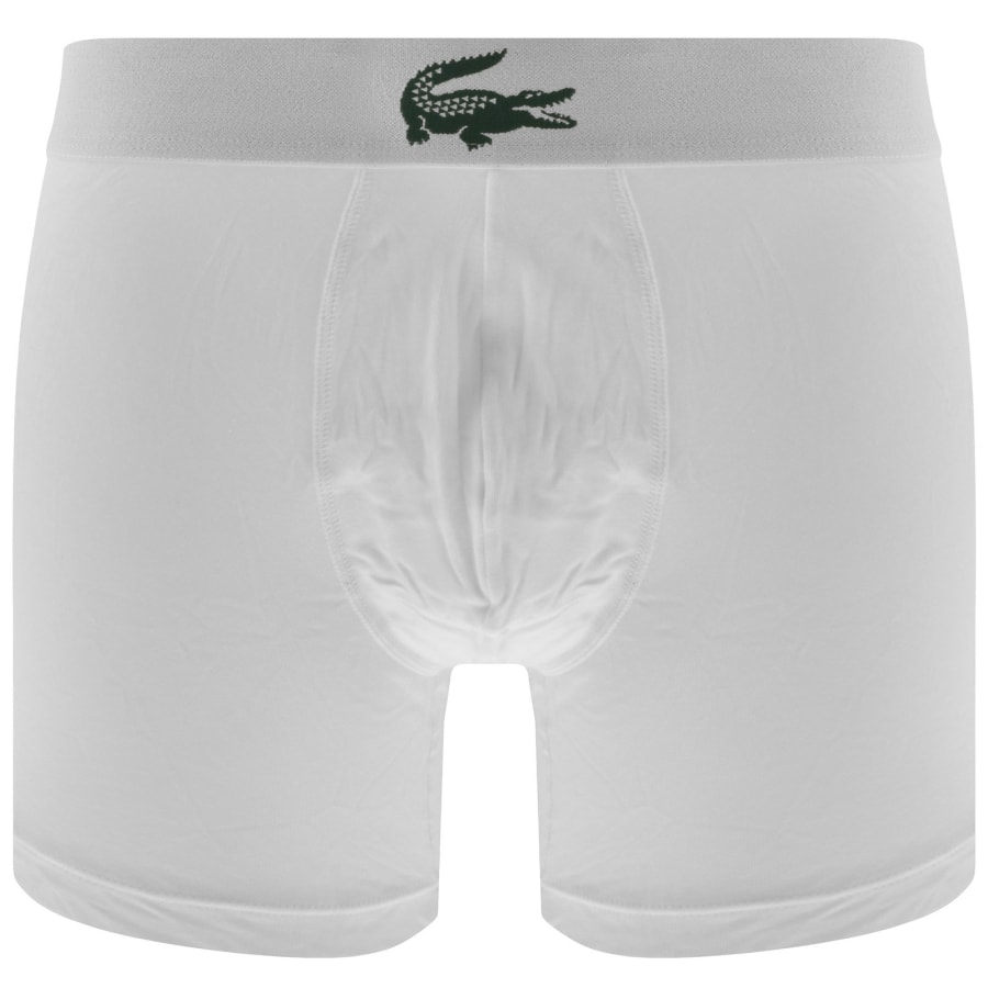 Image number 4 for Lacoste Underwear 3 Pack Boxer Briefs Multi