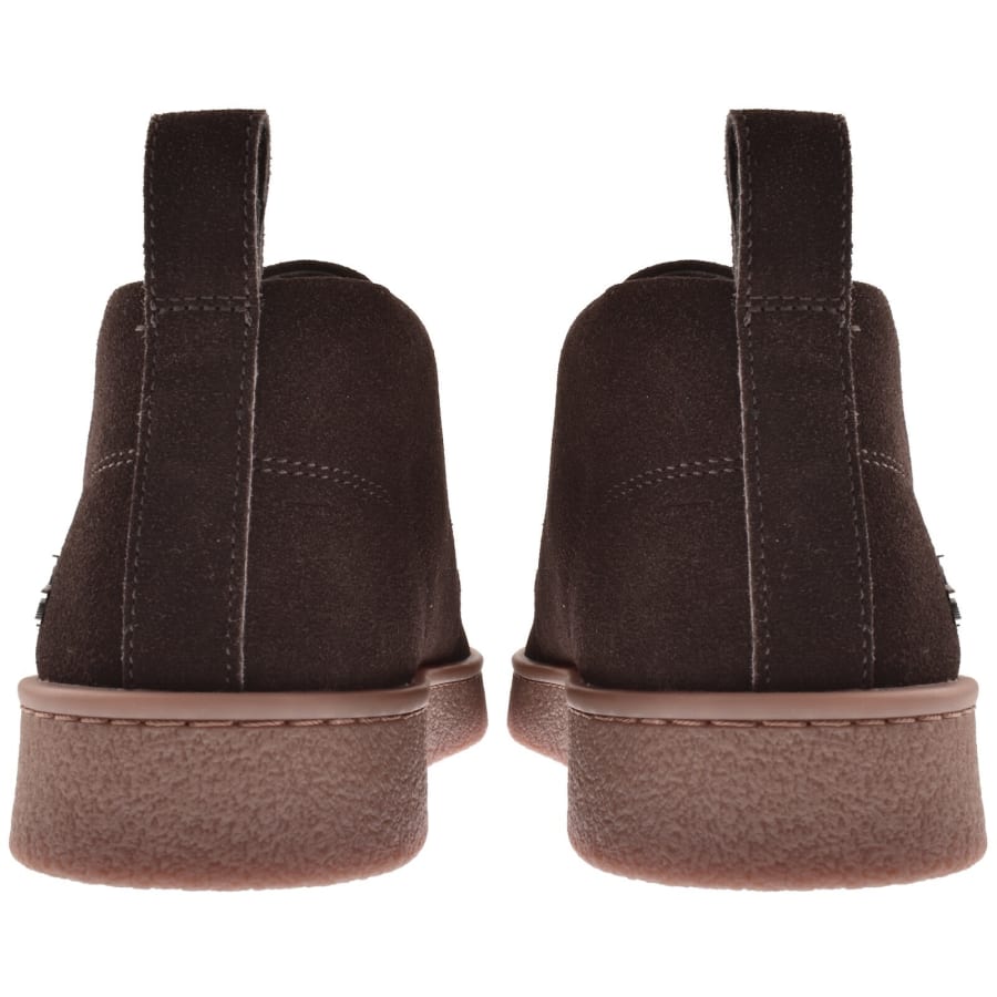 Image number 2 for Lacoste Baseshot Chukka Trainers Brown