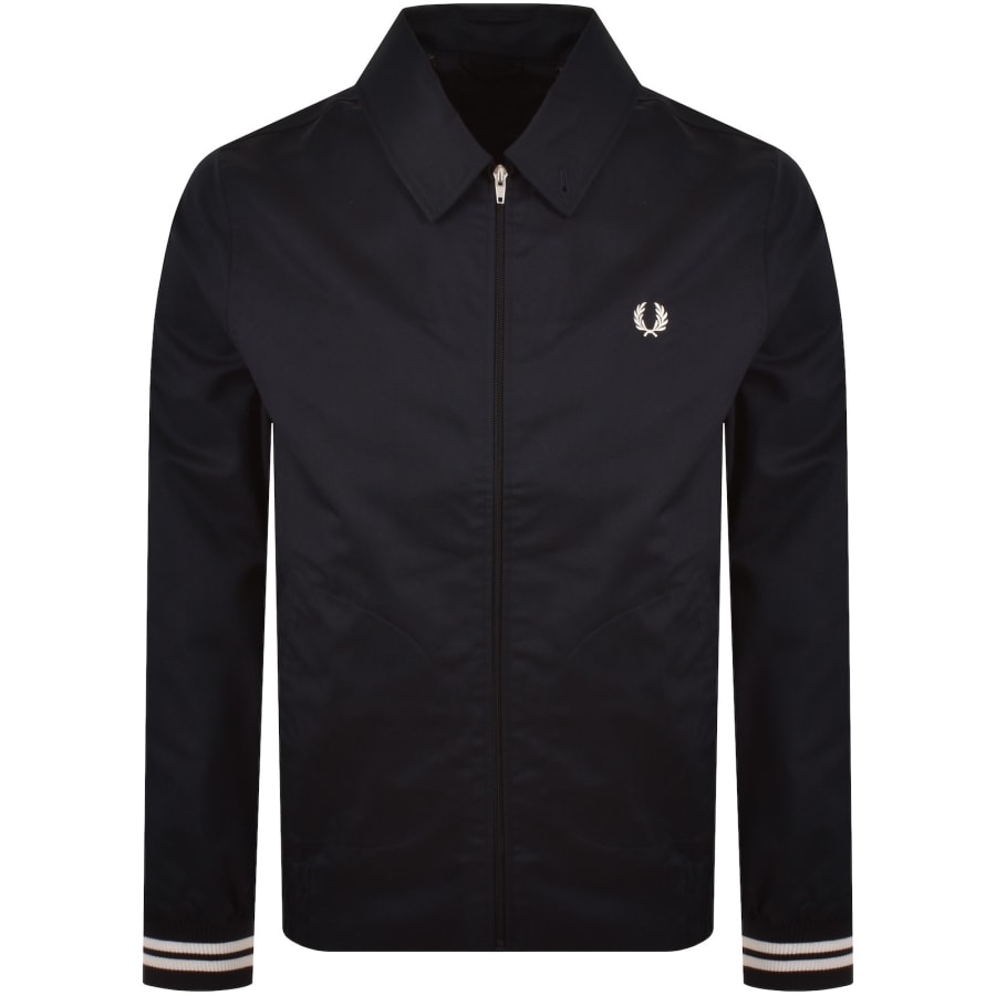 Image number 1 for Fred Perry Tennis Bomber Jacket Navy