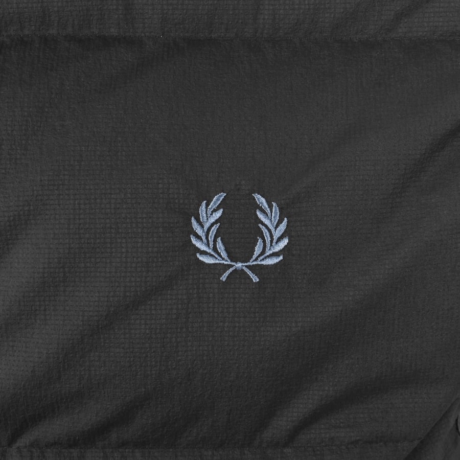 Image number 3 for Fred Perry Insulated Gilet Anchor Grey