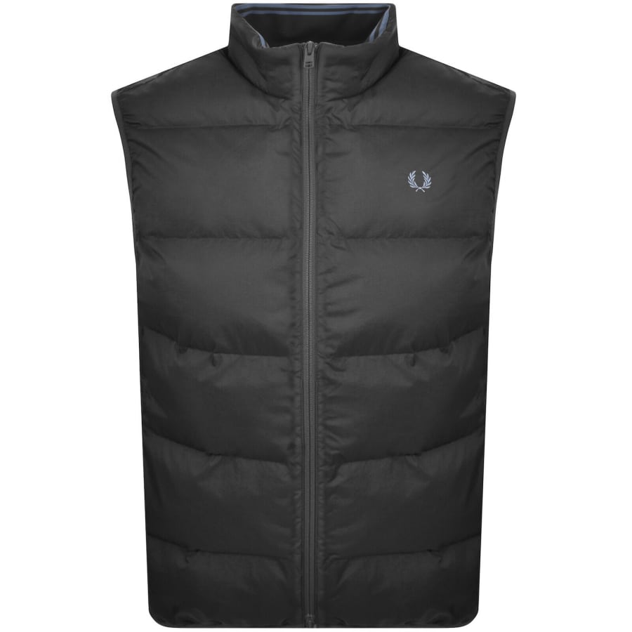 Image number 1 for Fred Perry Insulated Gilet Anchor Grey