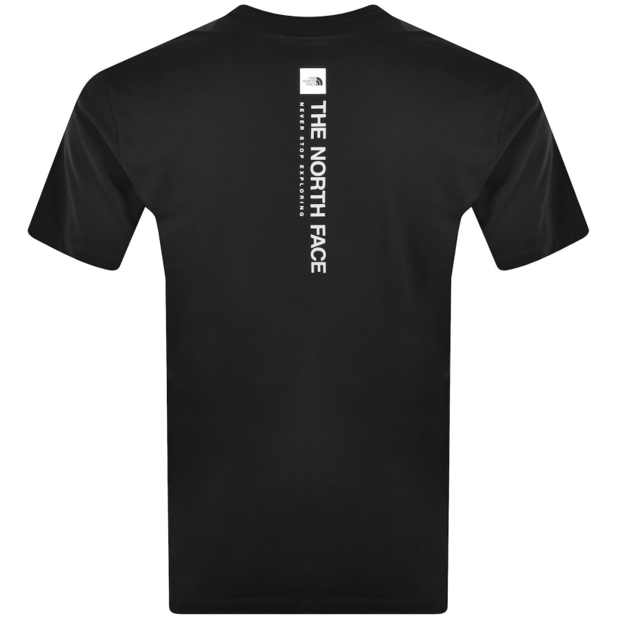Image number 5 for The North Face Vertical Logo T Shirt Black