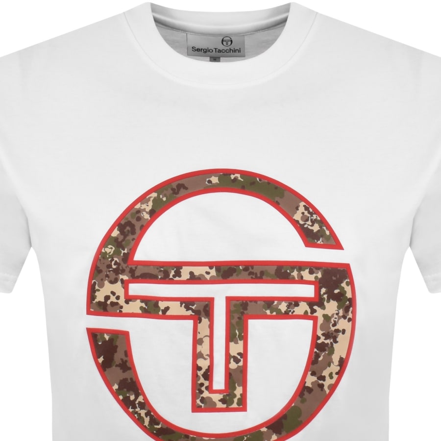 Image number 2 for Sergio Tacchini Tresca T Shirt White