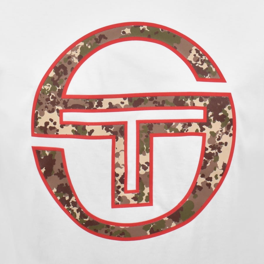 Image number 3 for Sergio Tacchini Tresca T Shirt White