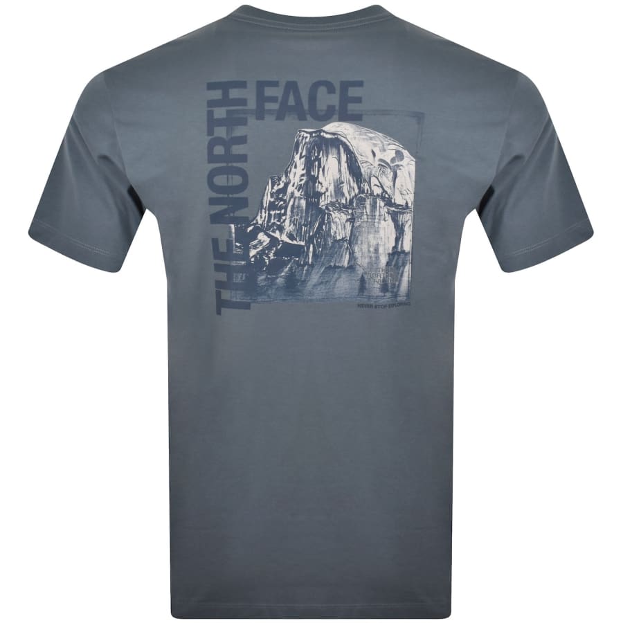 Image number 5 for The North Face Half Dome Photo T Shirt Grey
