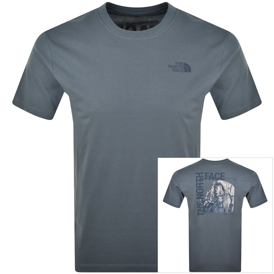 Image number 1 for The North Face Half Dome Photo T Shirt Grey
