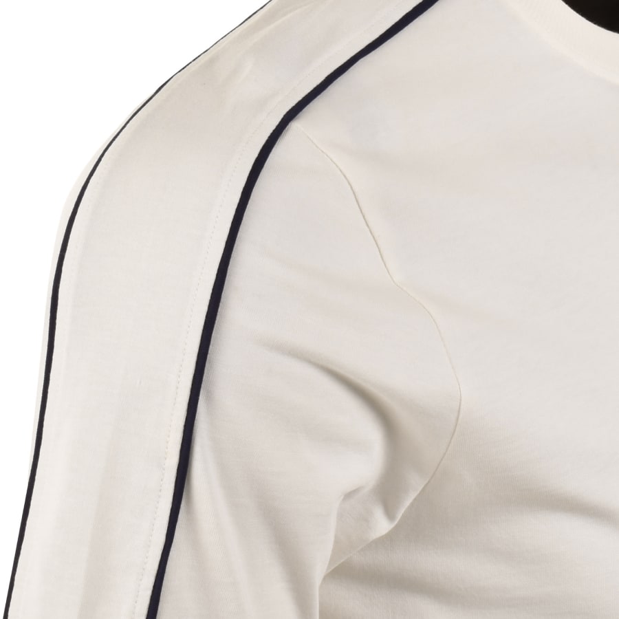 Image number 4 for Sergio Tacchini Saints Raised T Shirt White