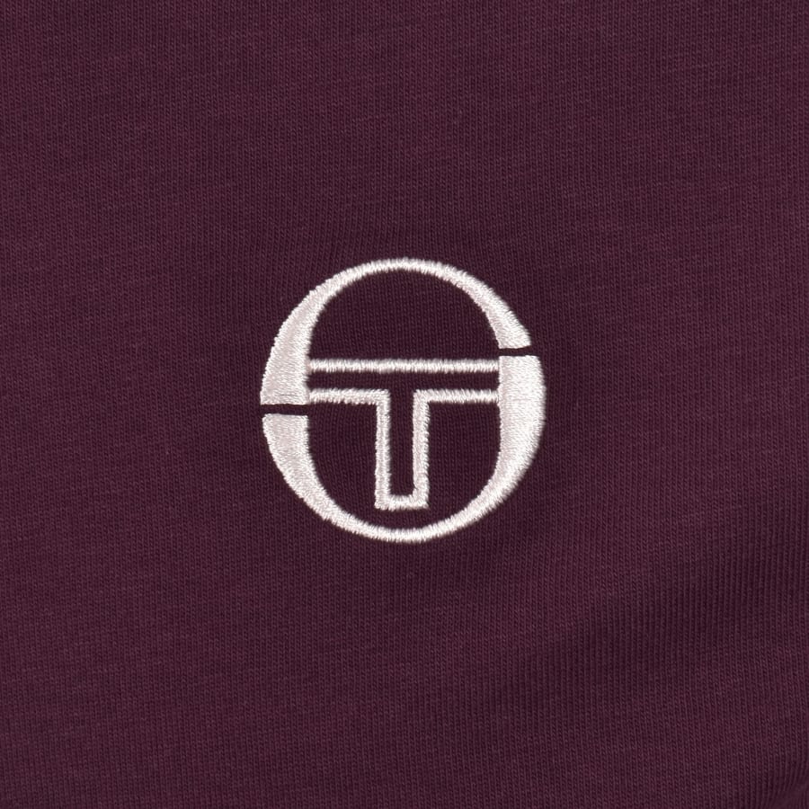 Image number 3 for Sergio Tacchini Tresca T Shirt Red