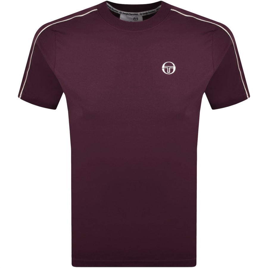 Image number 1 for Sergio Tacchini Tresca T Shirt Red