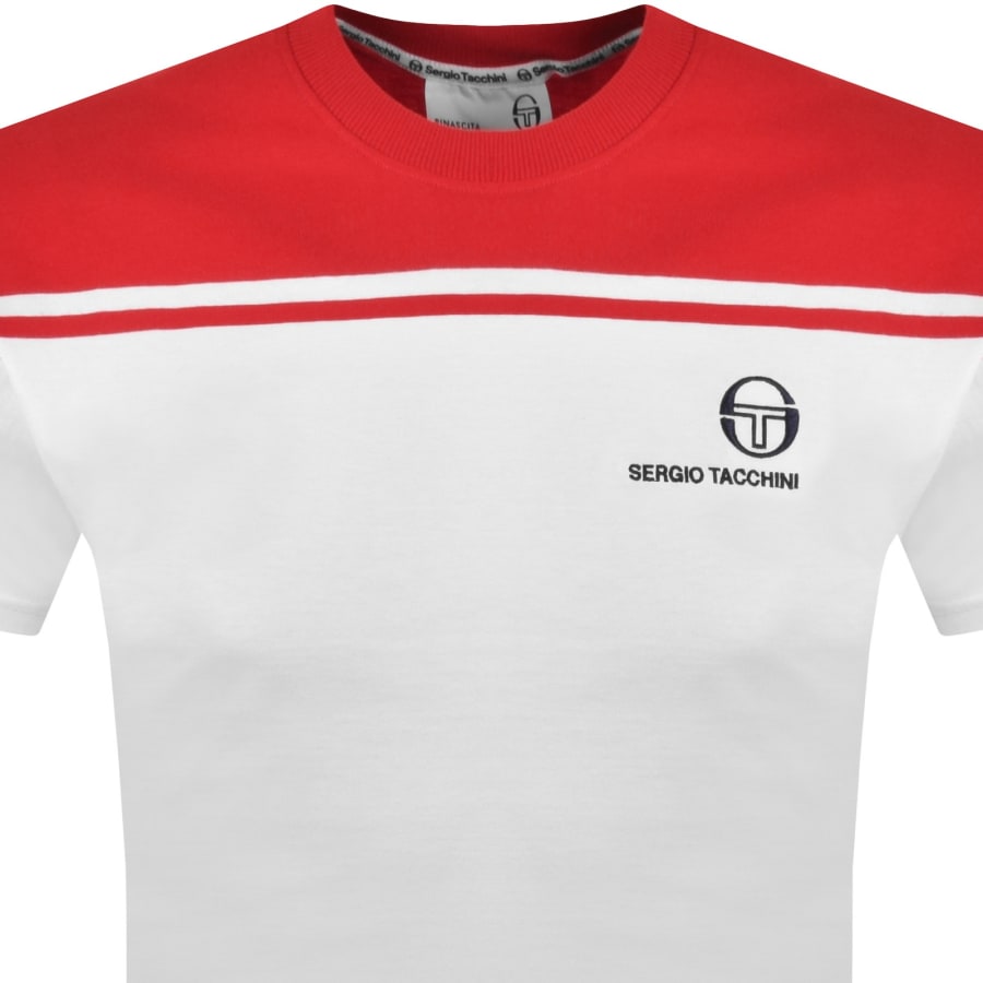 Image number 2 for Sergio Tacchini Youngline T Shirt White