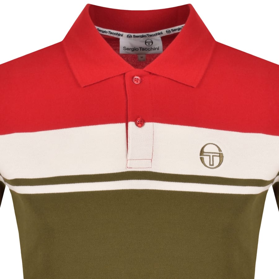 Image number 2 for Sergio Tacchini Youngline Polo Khaki