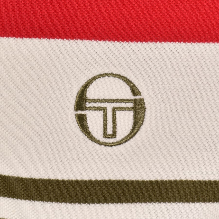 Image number 3 for Sergio Tacchini Youngline Polo Khaki
