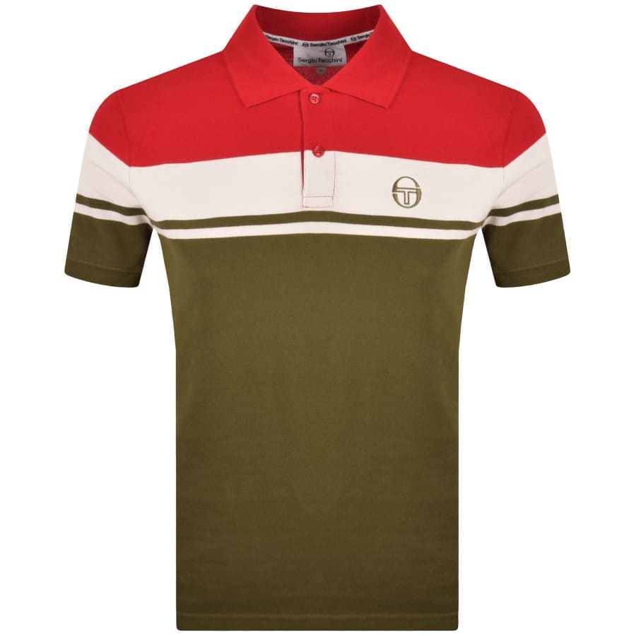 Image number 1 for Sergio Tacchini Youngline Polo Khaki