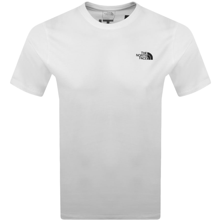 Image number 2 for The North Face Mountain Sketch T Shirt White