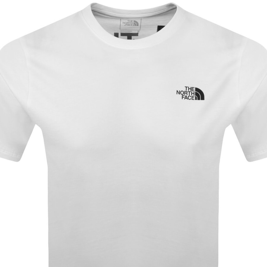 Image number 3 for The North Face Mountain Sketch T Shirt White