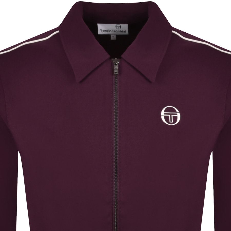 Image number 2 for Sergio Tacchini Fontana Track Top Purple
