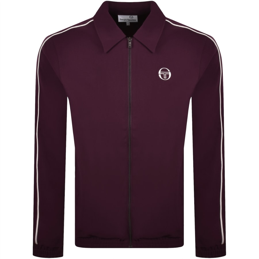 Image number 1 for Sergio Tacchini Fontana Track Top Purple