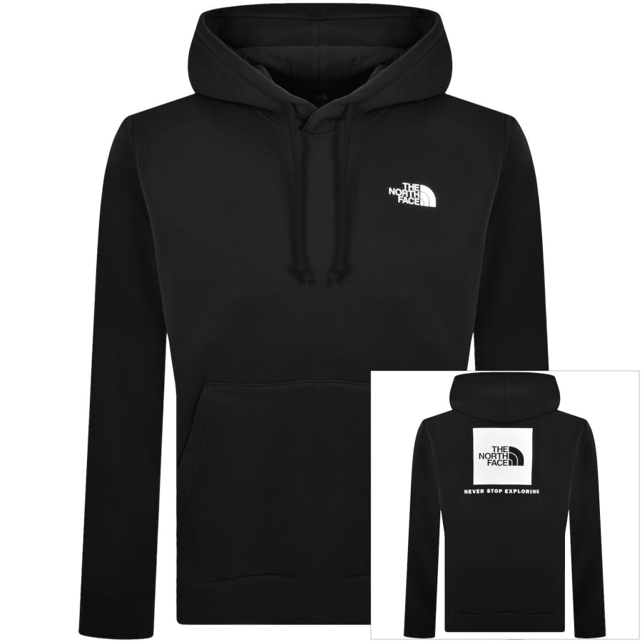 Image number 1 for The North Face Evo Box Hoodie Black