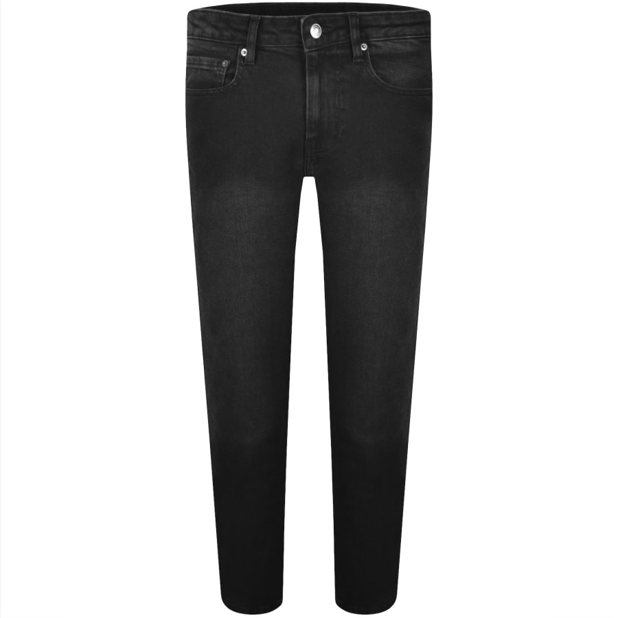Image number 2 for Sergio Tacchini Silvano Slimline Jeans Black