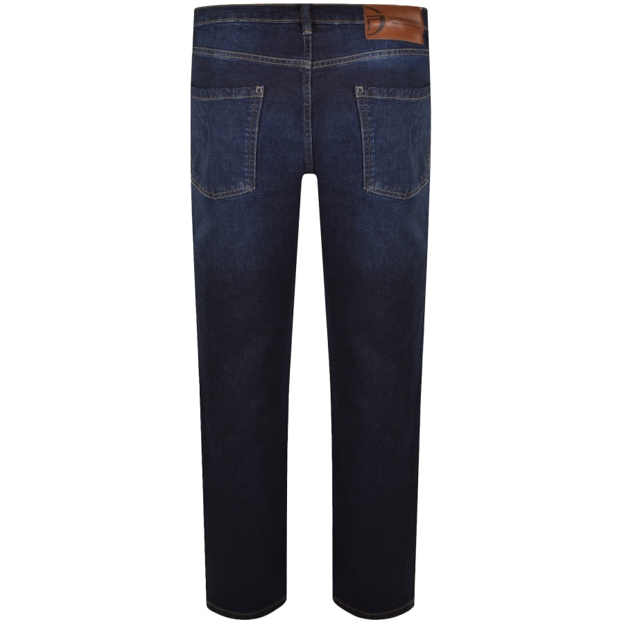 Image number 3 for Sergio Tacchini Forza Straight Fit Jeans Blue