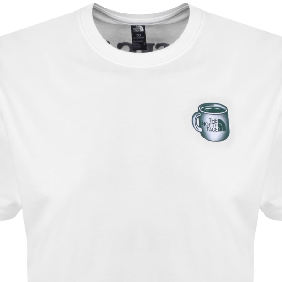 Image number 3 for The North Face Barista Relaxed Fit T Shirt White