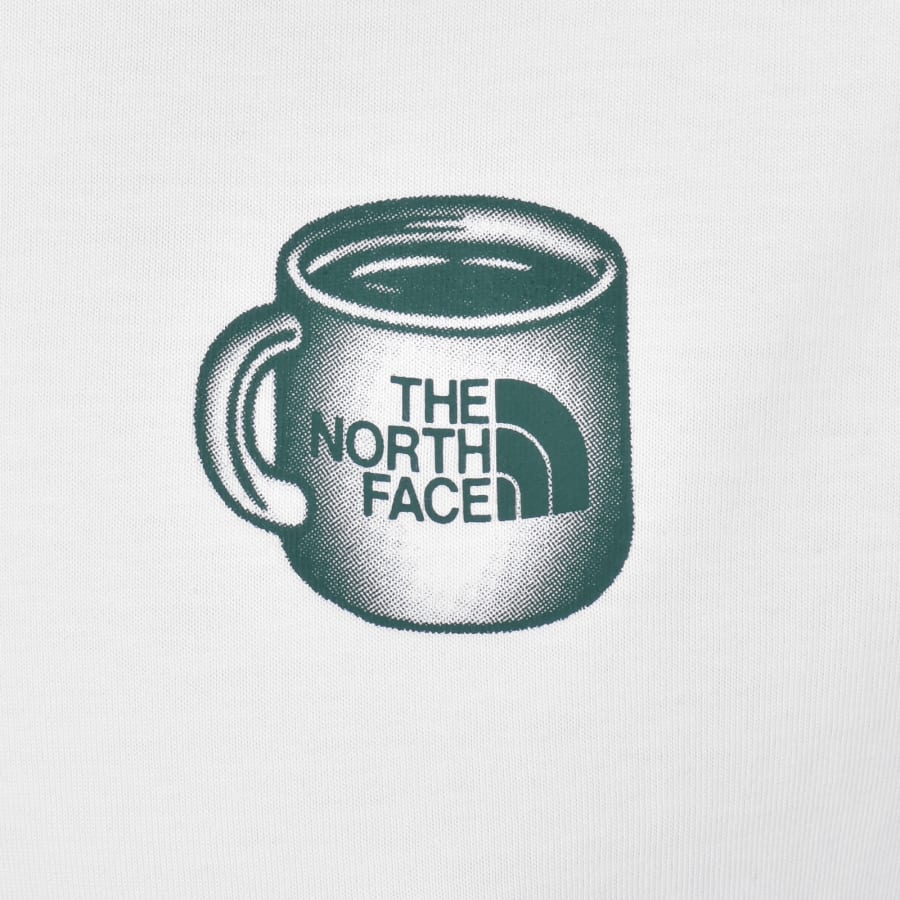 Image number 4 for The North Face Barista Relaxed Fit T Shirt White