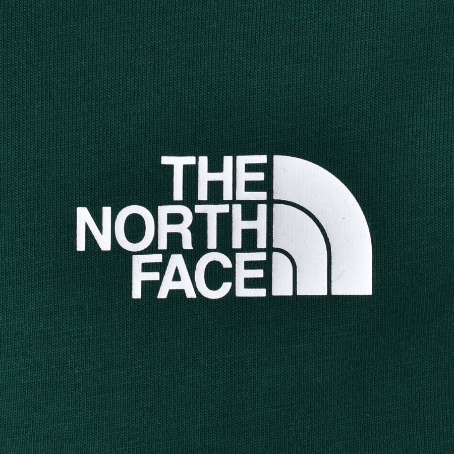 Image number 4 for The North Face Mountain Sketch T Shirt Green