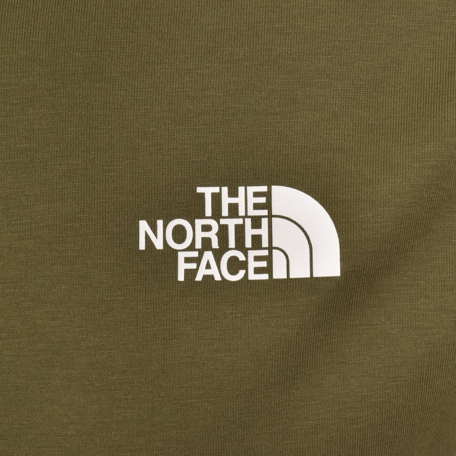 Image number 4 for The North Face Evolution Box T Shirt Green