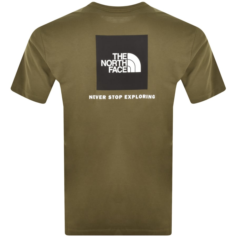 Image number 5 for The North Face Evolution Box T Shirt Green
